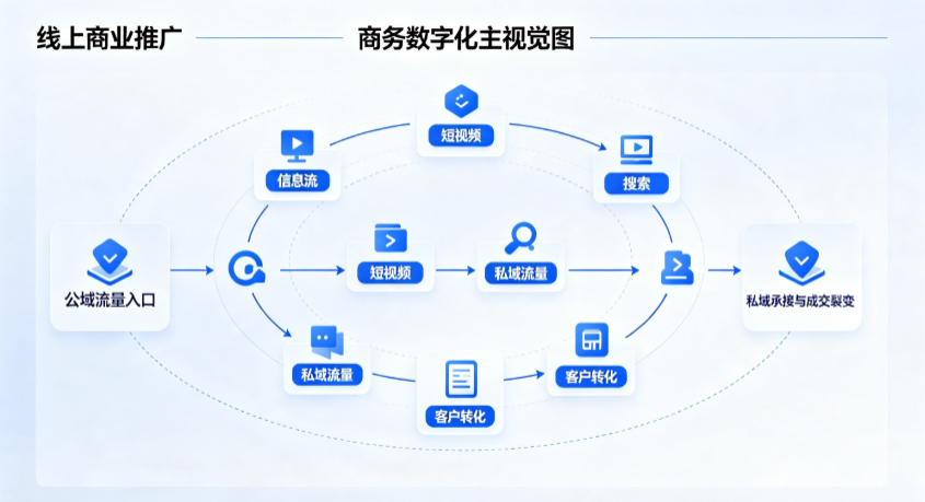 安宁市线上商业推广怎么做？全域流量闭环搭建与低成本转化实战指南